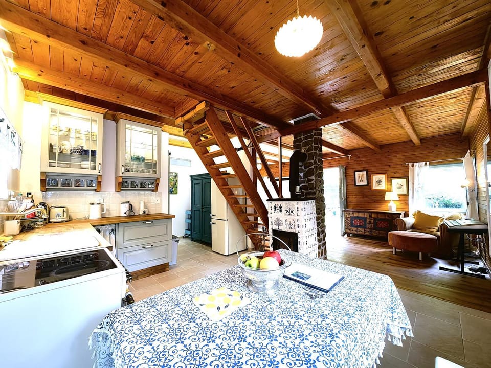 fairy tale cottage on water stream, 30 minutes from South Prague House in Czechia