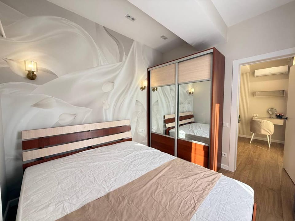 Bed, Bedroom, wardrobe