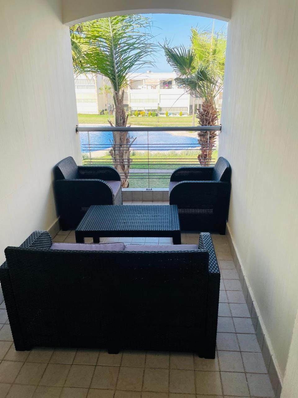 Balcony/Terrace, Pool view