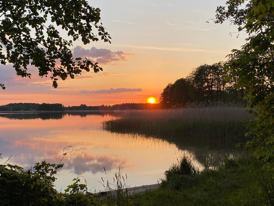 Nearby landmark, Sunset