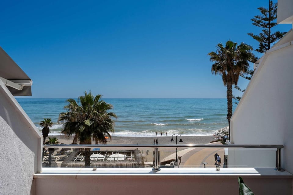 Day, Natural landscape, View (from property/room), Balcony/Terrace, Beach, Sea view