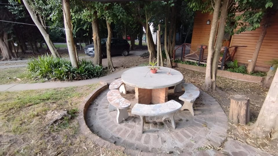 Patio, Dining area, Garden view
