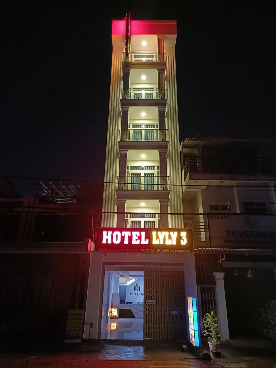 Property building, Night