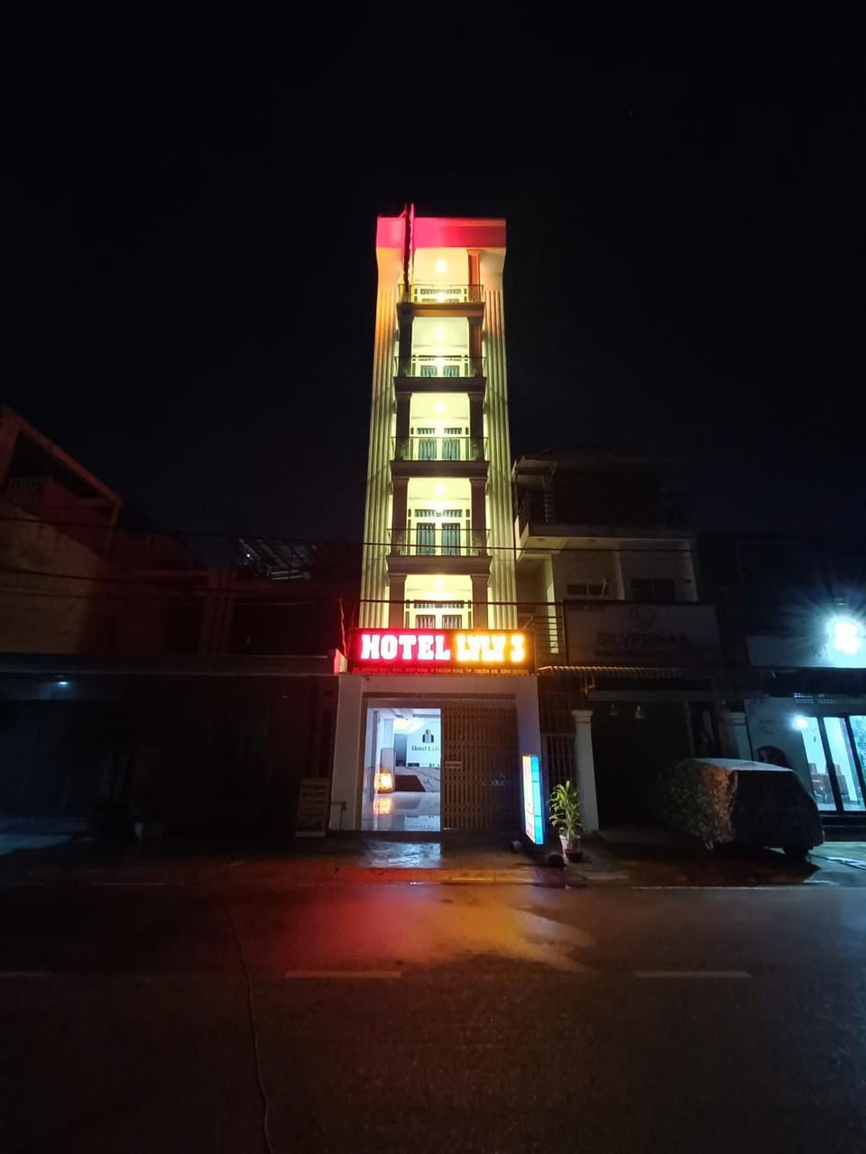 Property building, Night
