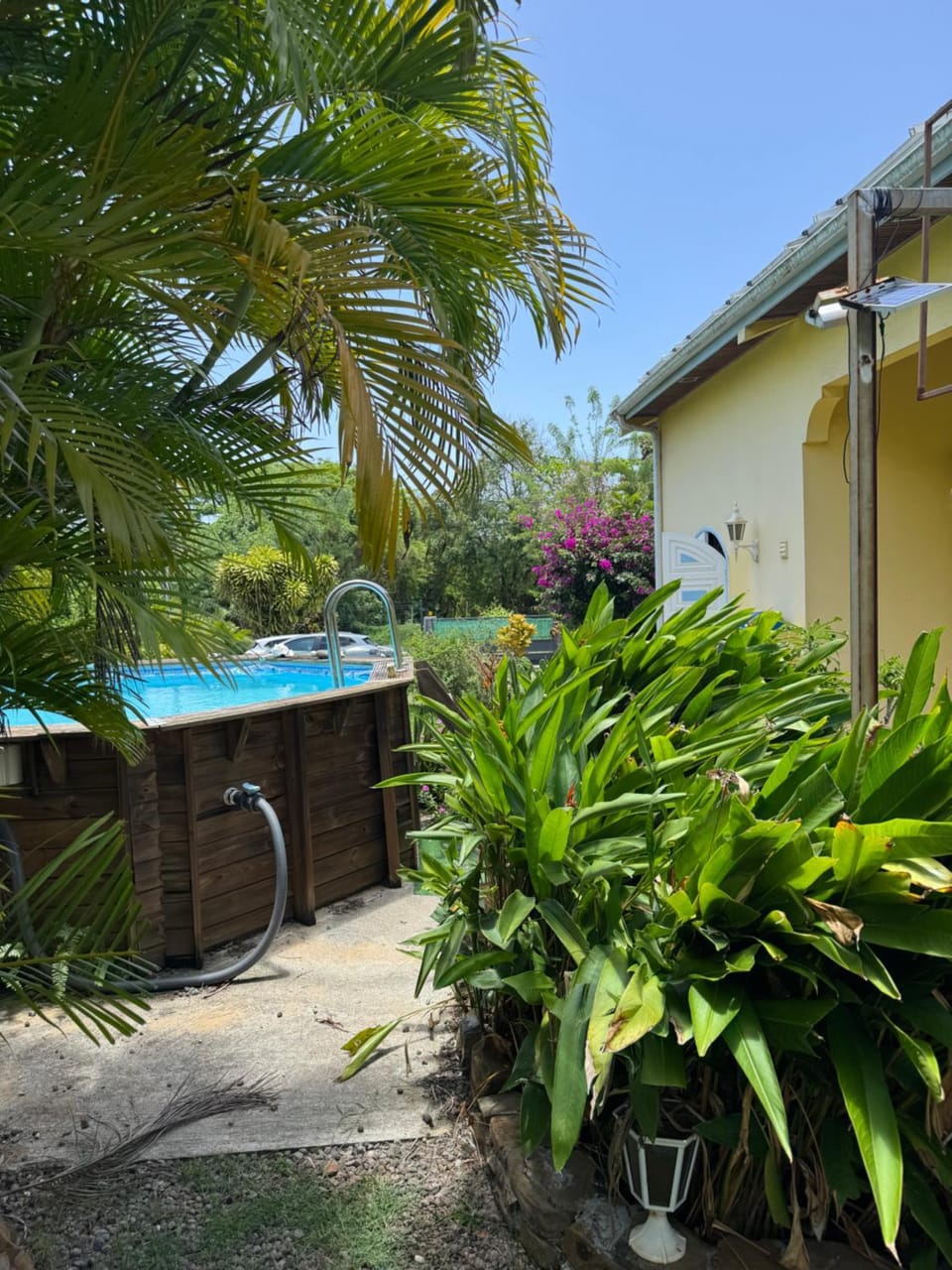 Property building, Garden