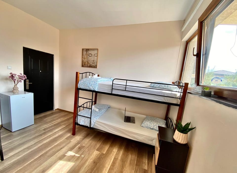 Bed, TV and multimedia, Photo of the whole room, bunk bed, internet
