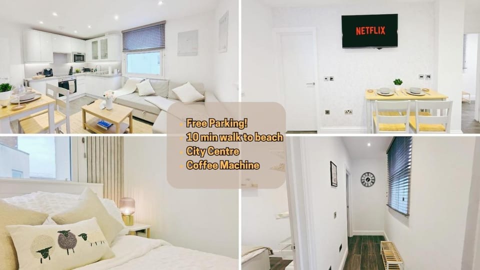 Cosy 1 Bed Home, City Centre, Long & Short Stays Apartment in Brighton