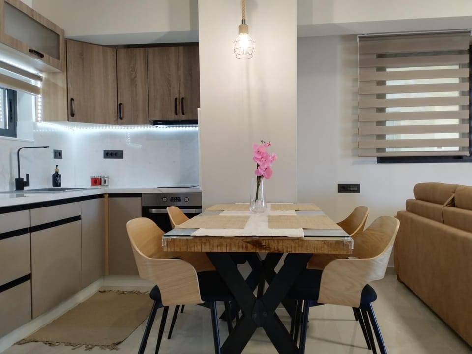 Kitchen or kitchenette, Dining area