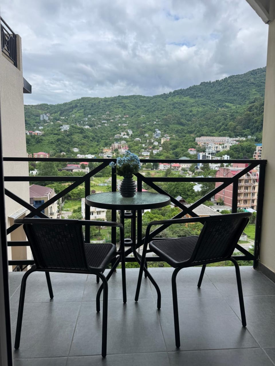 Natural landscape, Balcony/Terrace, Mountain view