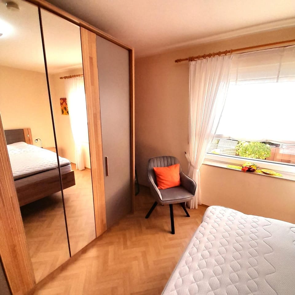 Property building, Living room, Bedroom