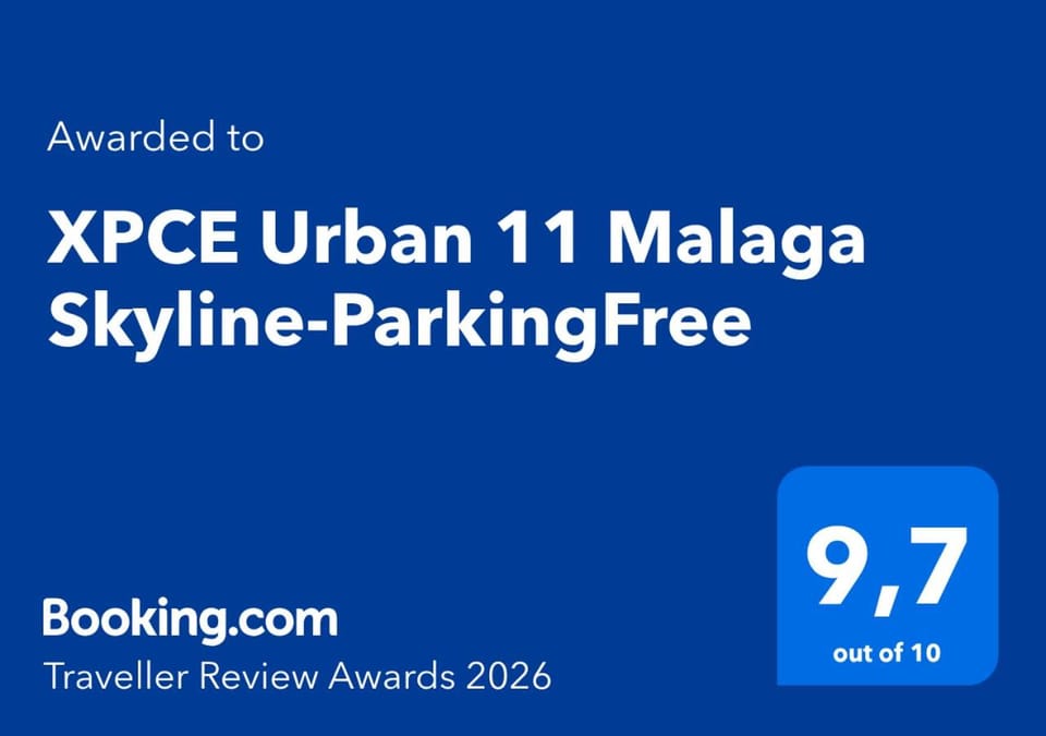 XPCE Urban 11 Malaga Skyline-ParkingFree Apartment in Malaga