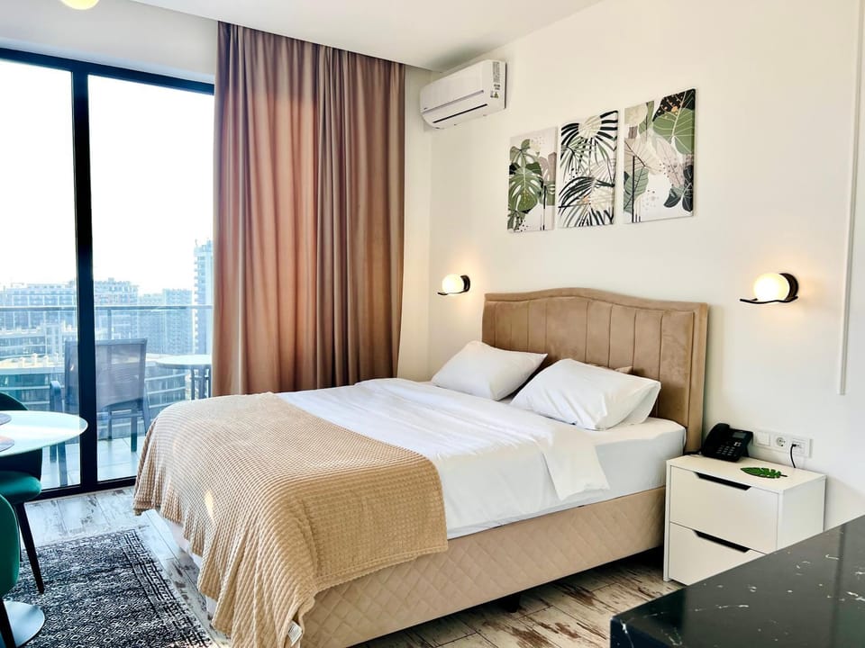 Люкс апартаменты студия в Steps с видом на море и горы Apartment in Batumi