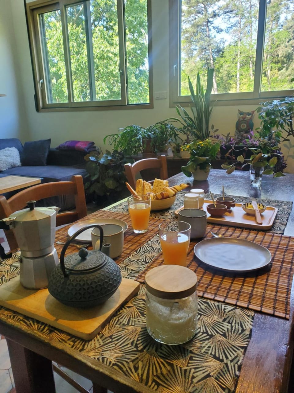 Garden view, Breakfast