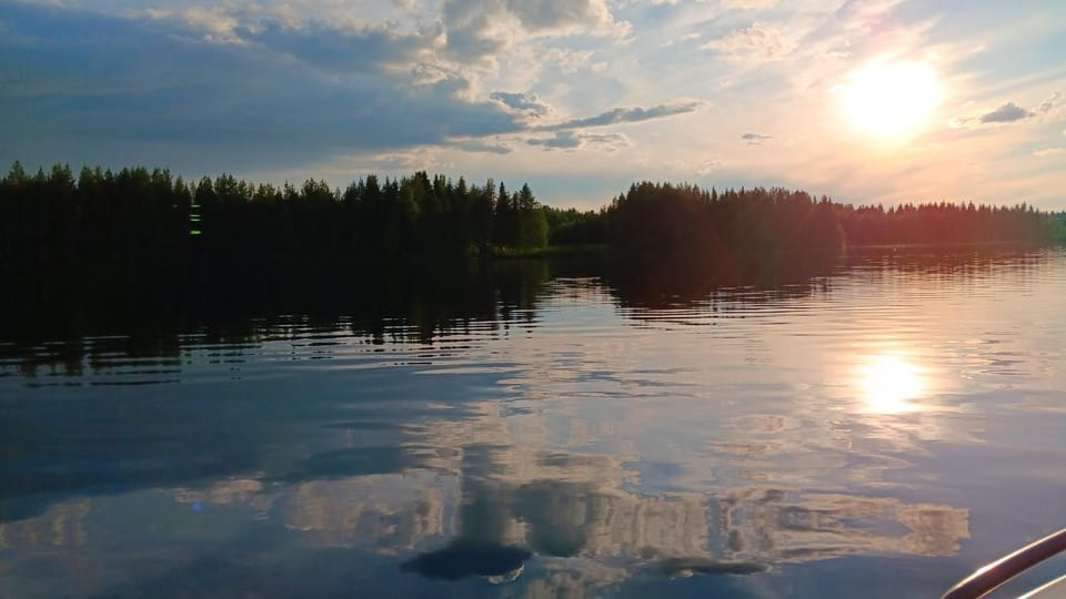 Natural landscape, Lake view