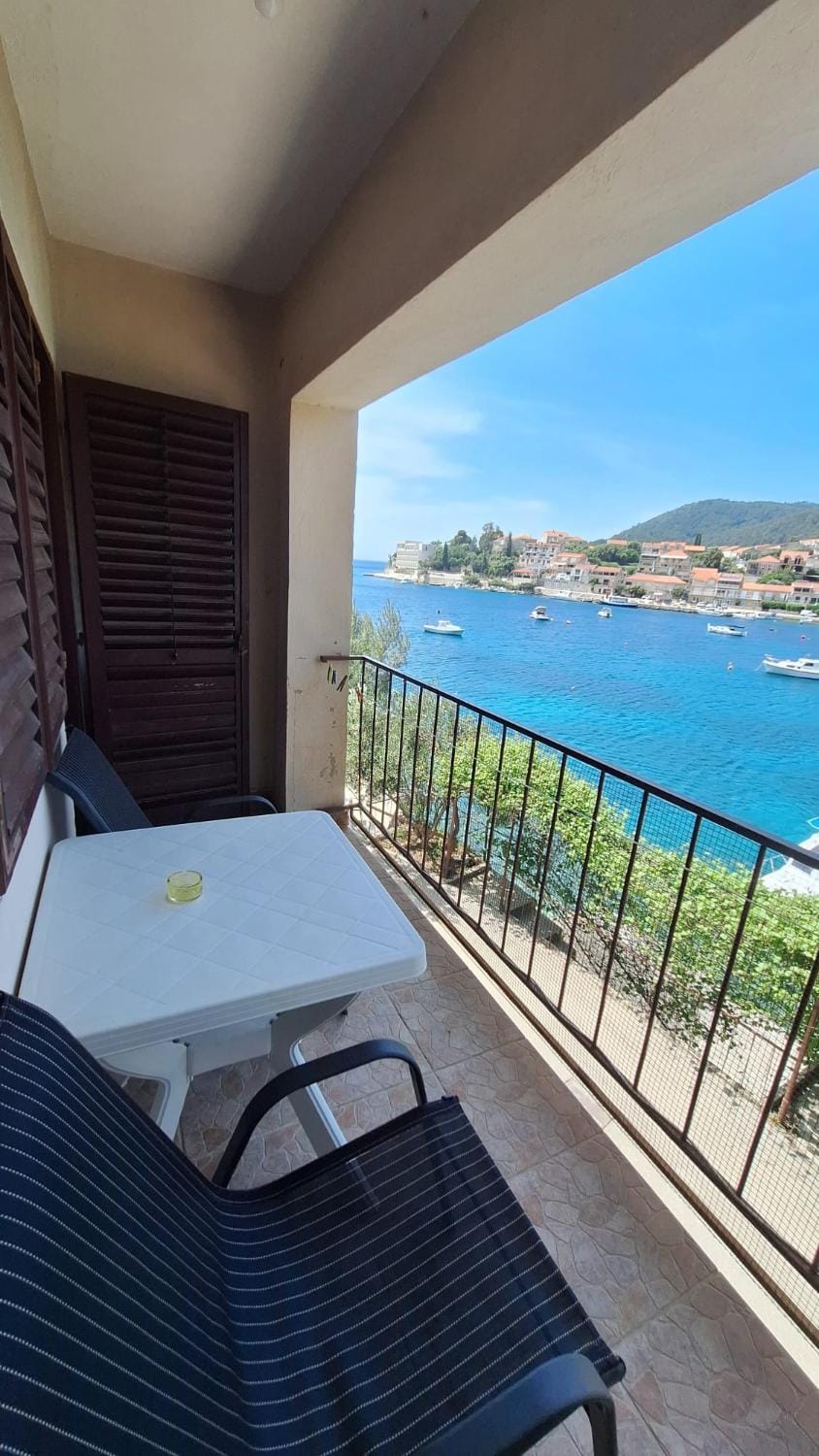 Day, Natural landscape, View (from property/room), Balcony/Terrace, Seating area, Sea view