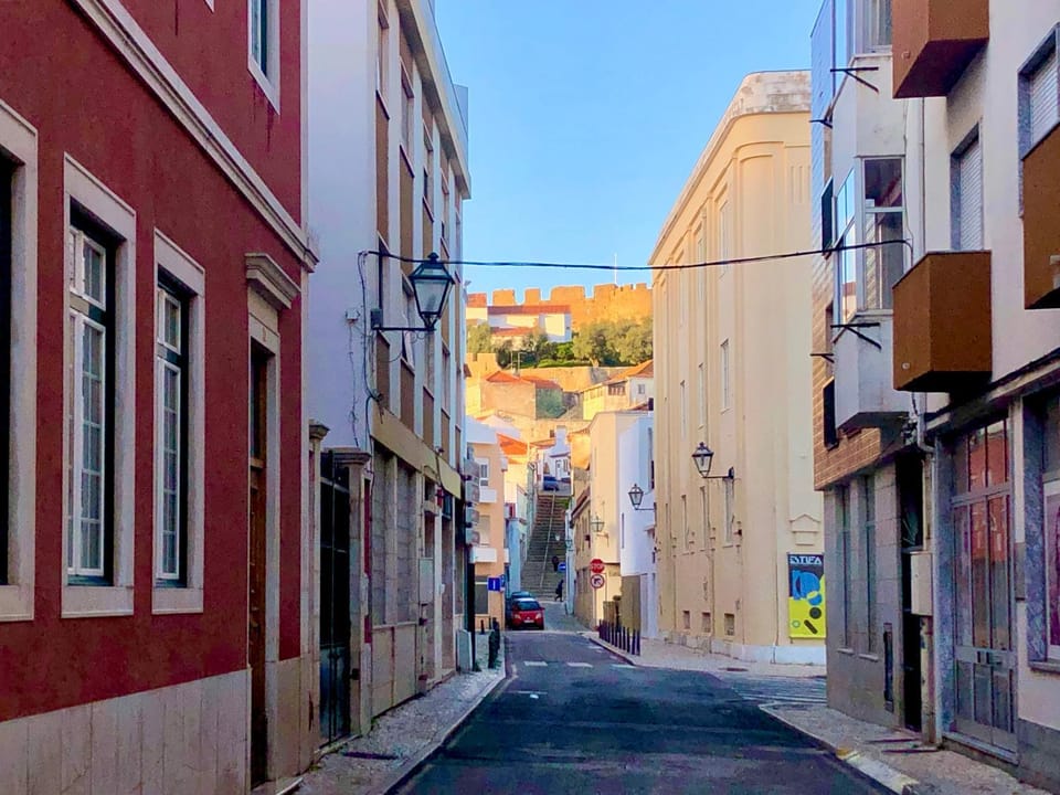 Quiet street view