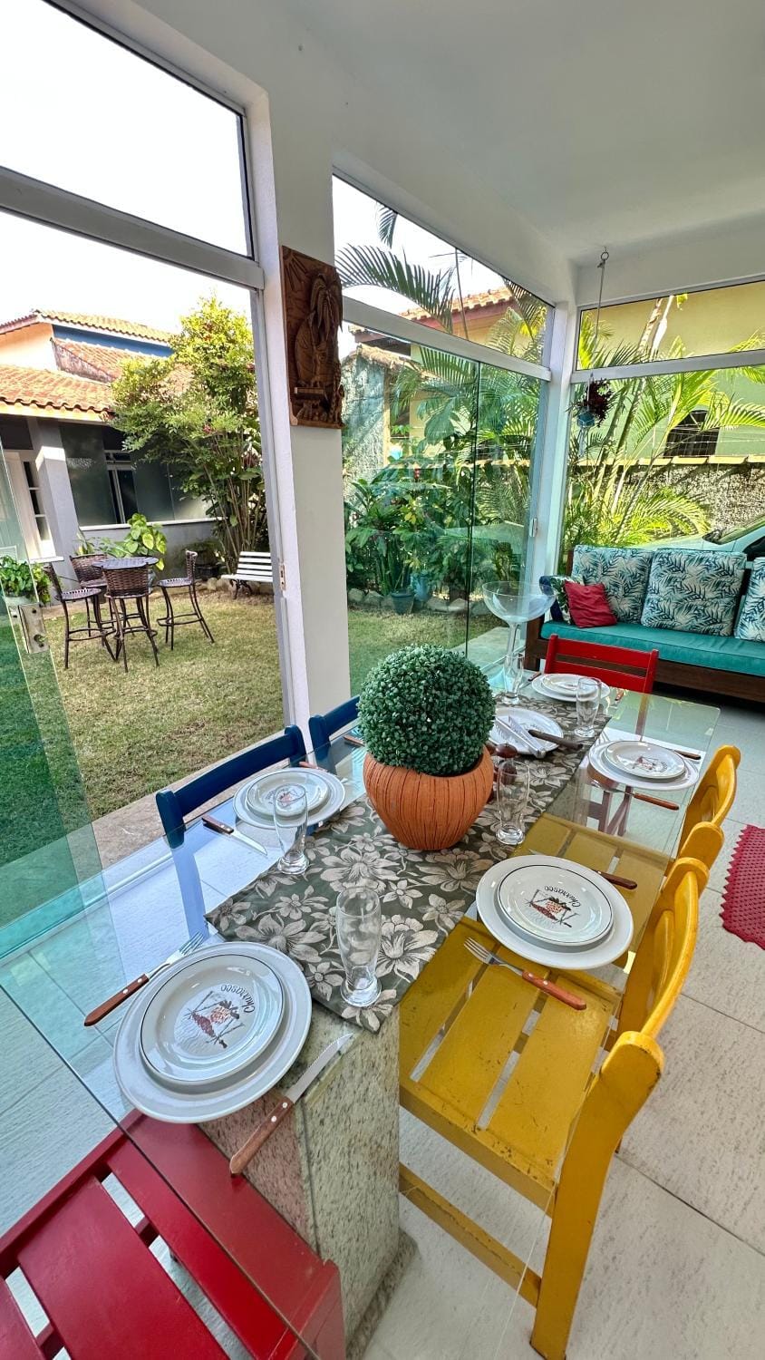 Garden, View (from property/room), Balcony/Terrace, Seating area, Dining area, Garden view