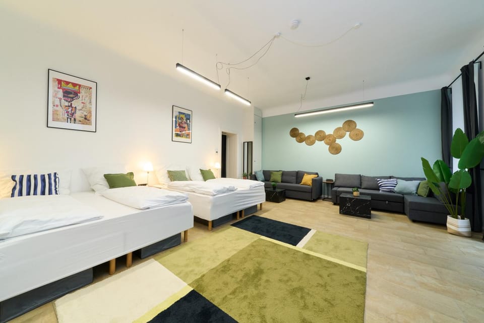 Living room, Bedroom