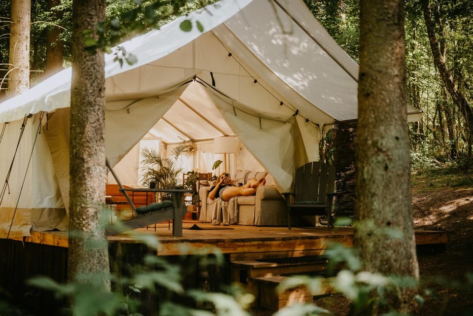 Kaluna Glamp Jungle Luxury tent in Poland