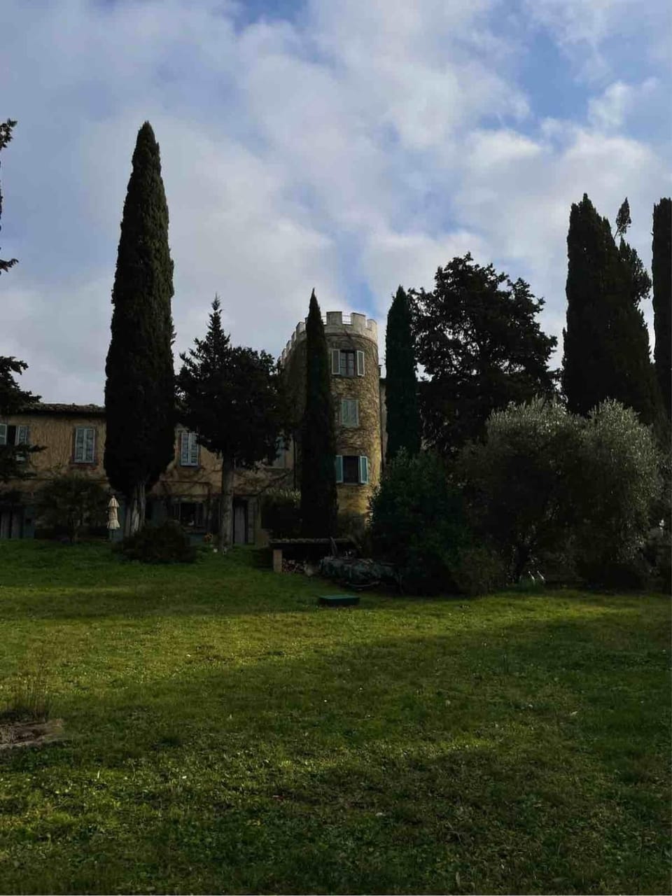 Property building, Garden view
