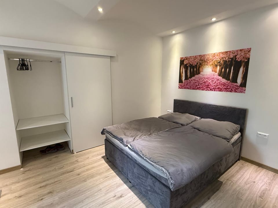 Photo of the whole room, Bedroom, wardrobe