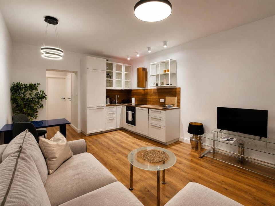 Kitchen or kitchenette, Living room