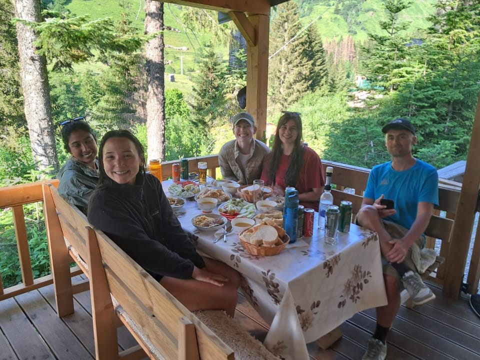 Food, Breakfast, group of guests