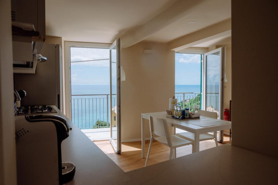 Sea view, kitchen