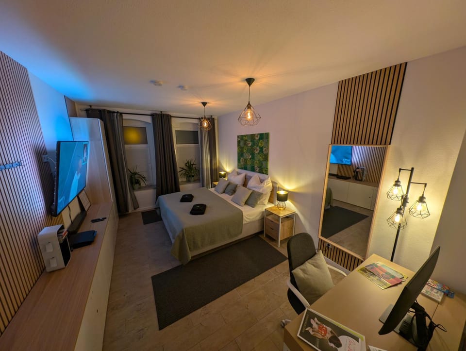 Living room, Bedroom
