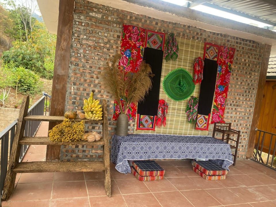 Nàng ban house Nature lodge in Vietnam