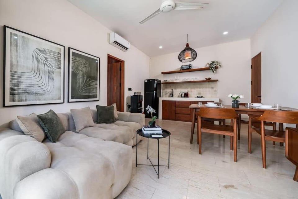Modern 1BR with Spacious Living Room Apartment in Bali