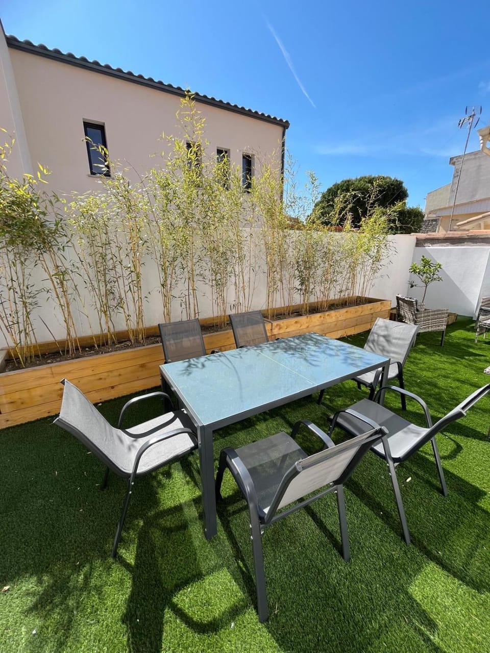 Patio, Garden, Garden view