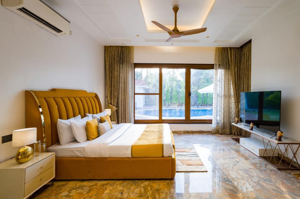 ELIVAAS Signature Sanisa Farm 3-BHK Farmhouse with Pvt Pool, Game Zone & Lush Garden Villa in Haryana
