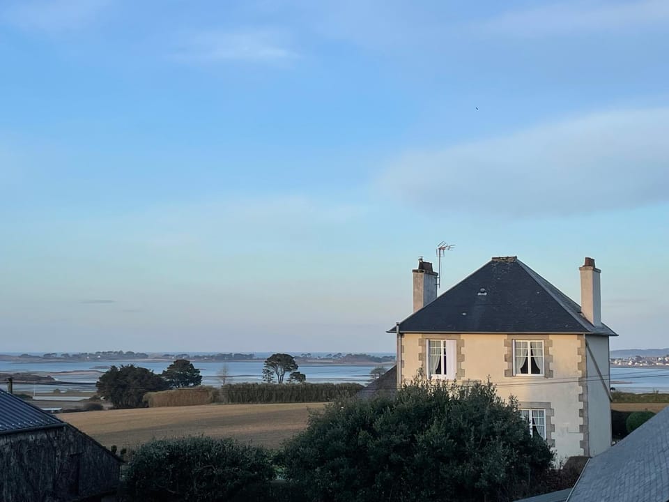 Toilet, Natural landscape, Sea view
