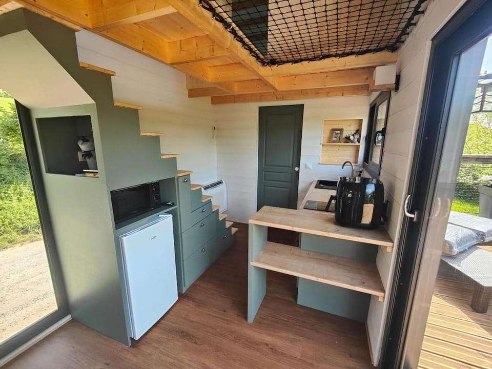 Tiny House Le Petit Nid du Pré Chalet in Normandy