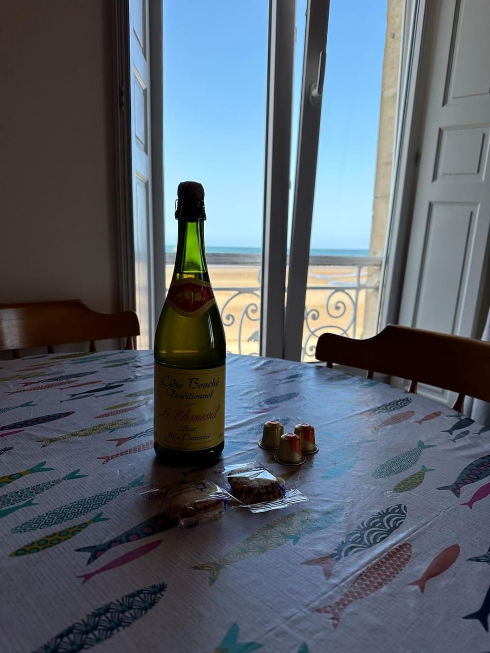 L'Horizon Bleu, front de mer, jardin, parking, wifi Apartment in France