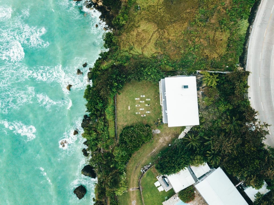 Day, Natural landscape, Bird's eye view, Beach, Sea view