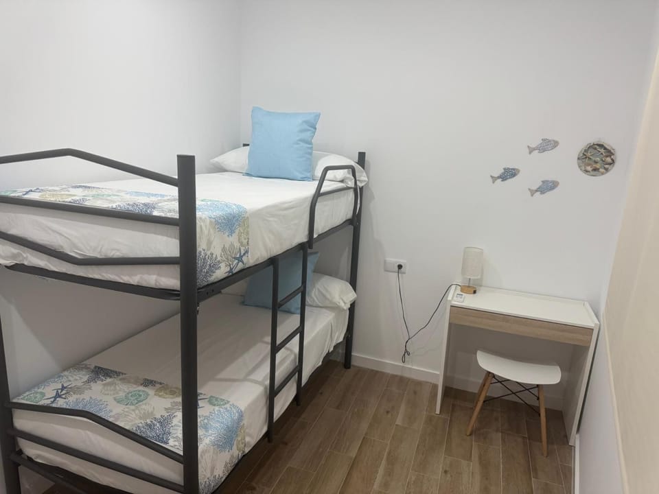 Property building, Living room, Bedroom