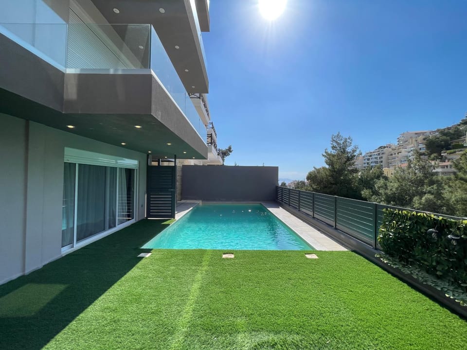 Patio, Day, Garden, Garden view, Pool view, Swimming pool