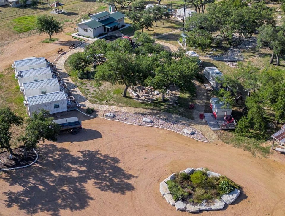 Fabulous Cozy Airstream Perfect for a Small Family Unique Escape in Texas House in Lake Travis