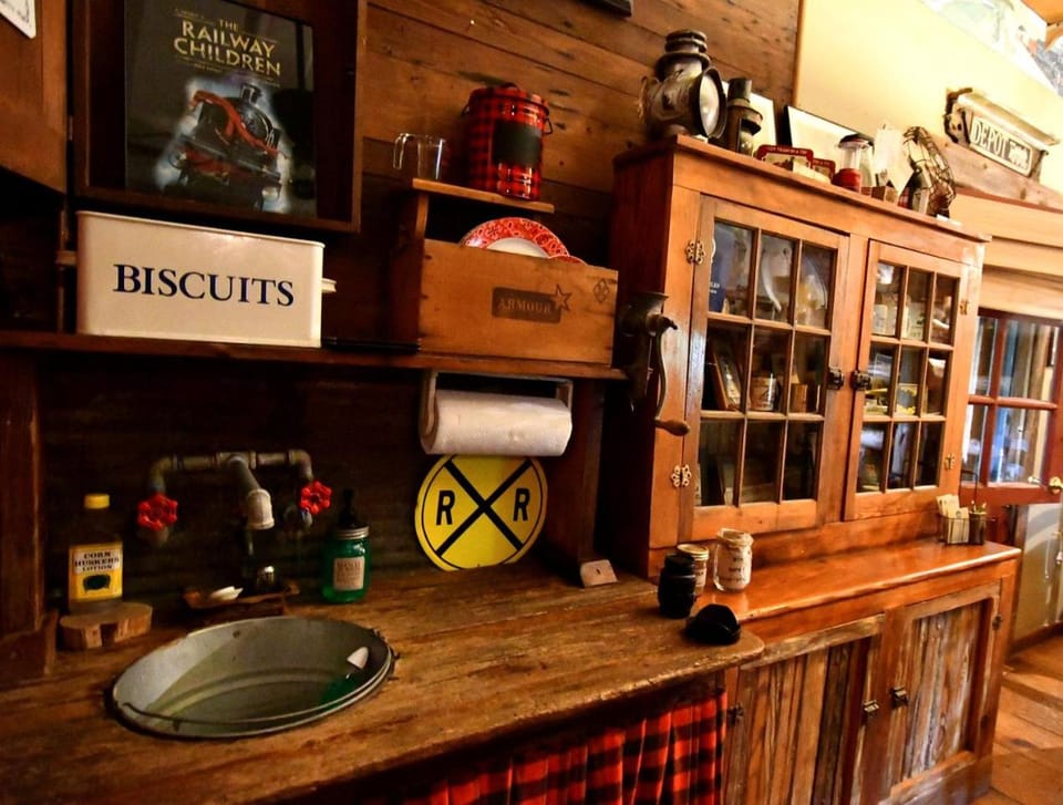 Sleep in Authentic Railcar Rental for Unique Experience near Fort Worth House in Glen Rose