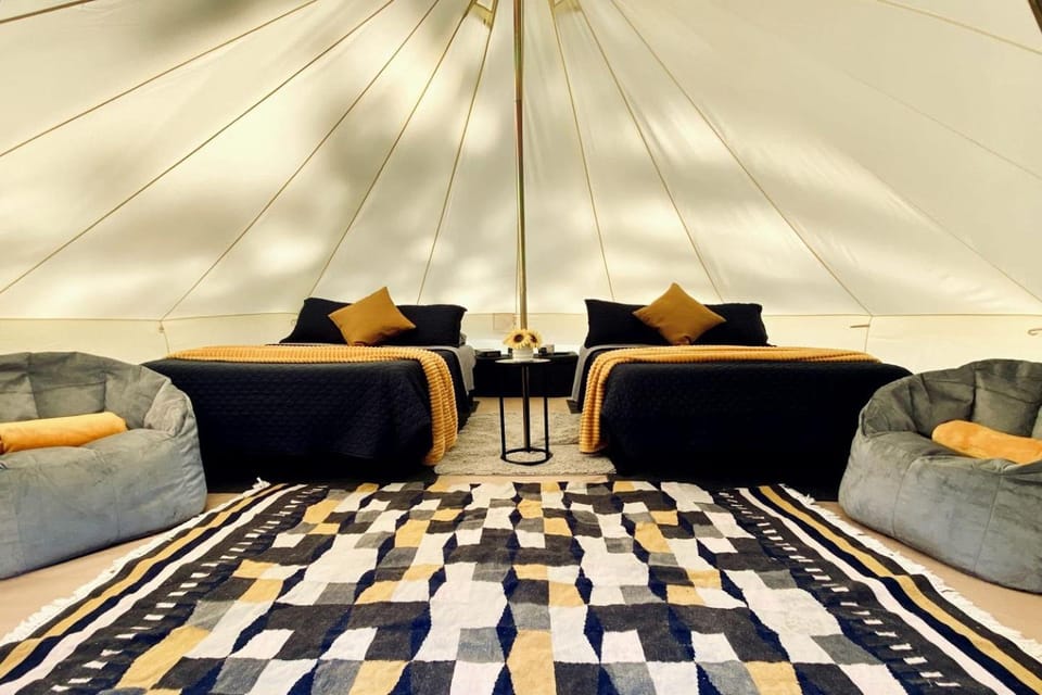 Grand Adventures in Nature: Big Group-Friendly and Original Glamping in California Luxury tent in Southern California