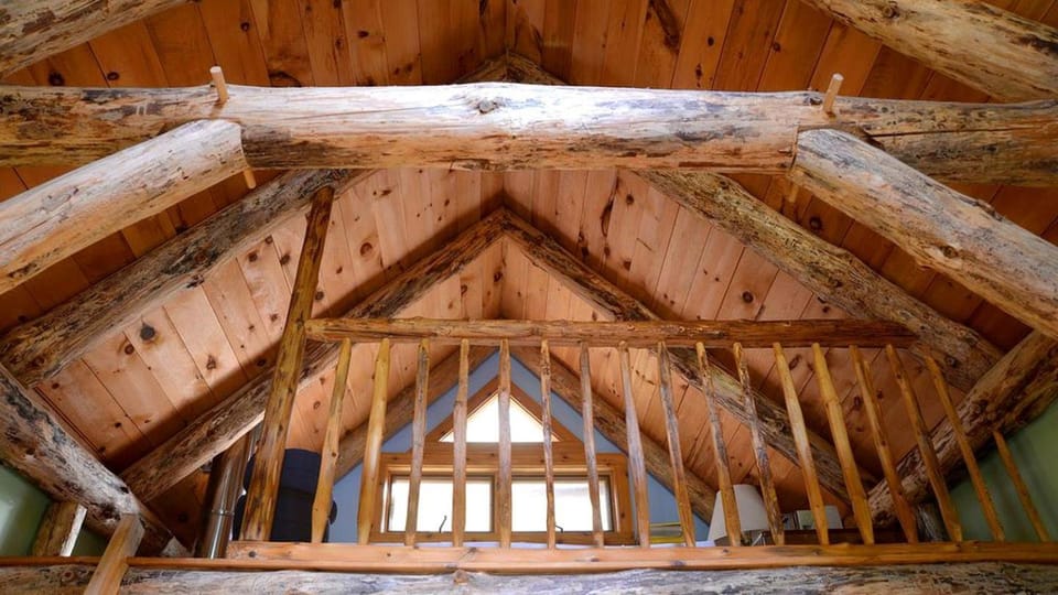 Cozy Lakefront Cabin Rental in the Woodlands of Empire, Michigan Cabin in Sleeping Bear Dunes