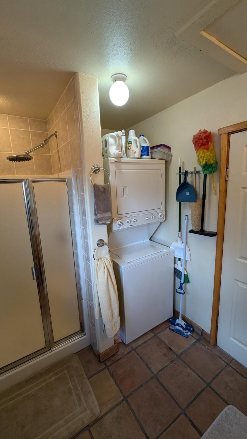Bathroom, washing machine, dryer