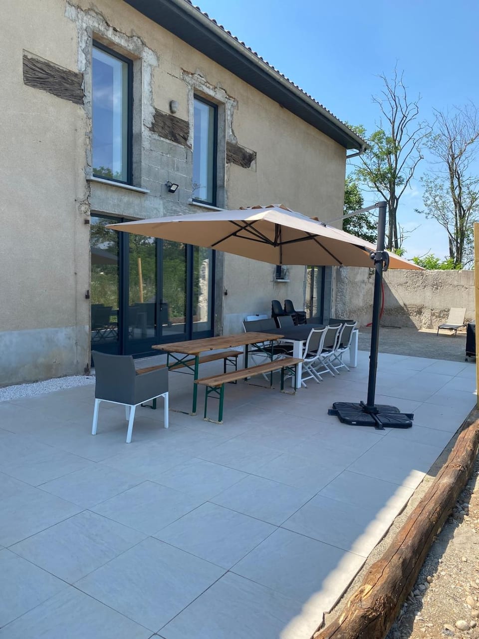 Patio, Garden, Dining area