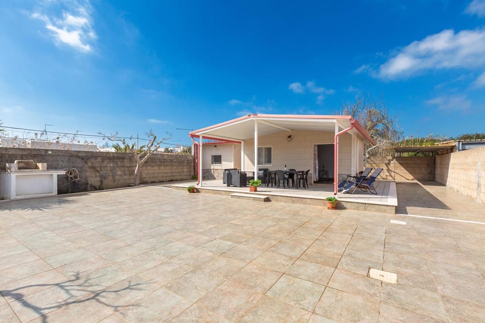 Property building, Patio