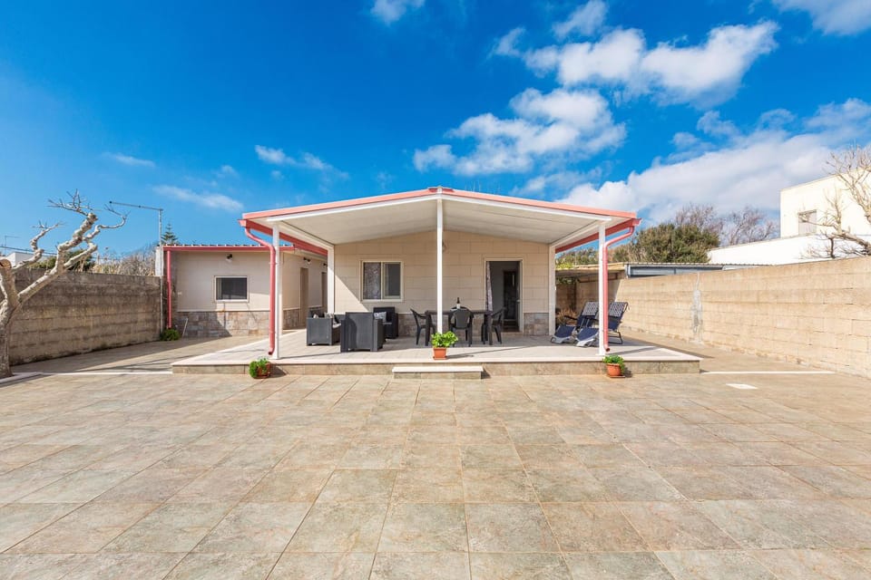 Property building, Patio