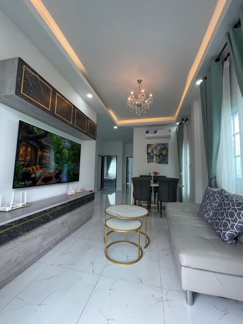 บ้านพักขอนแก่น บ้านมั่งมี ใจกลางเมือง Villa in Thailand