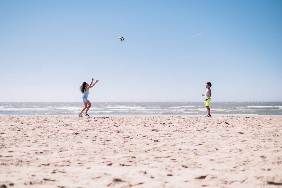 Beach, children, Family