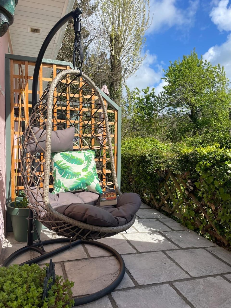 Patio, Seating area, Garden view